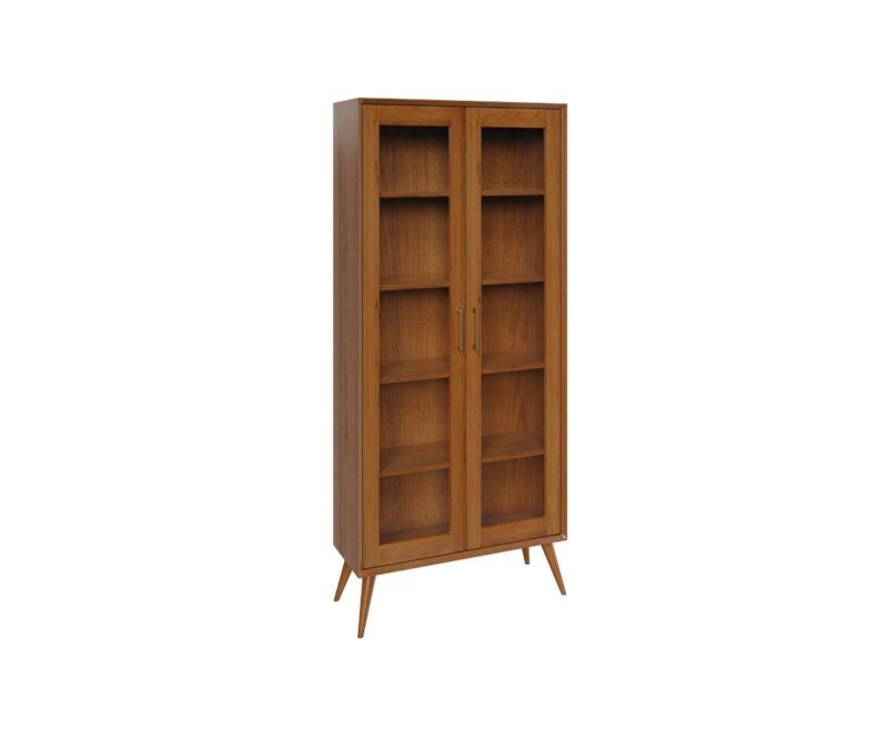 South Shore Glass Bookcase 1047