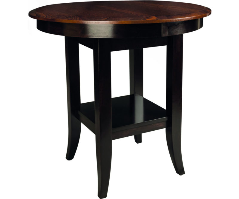 Delaware Round Solid Top Dining Table