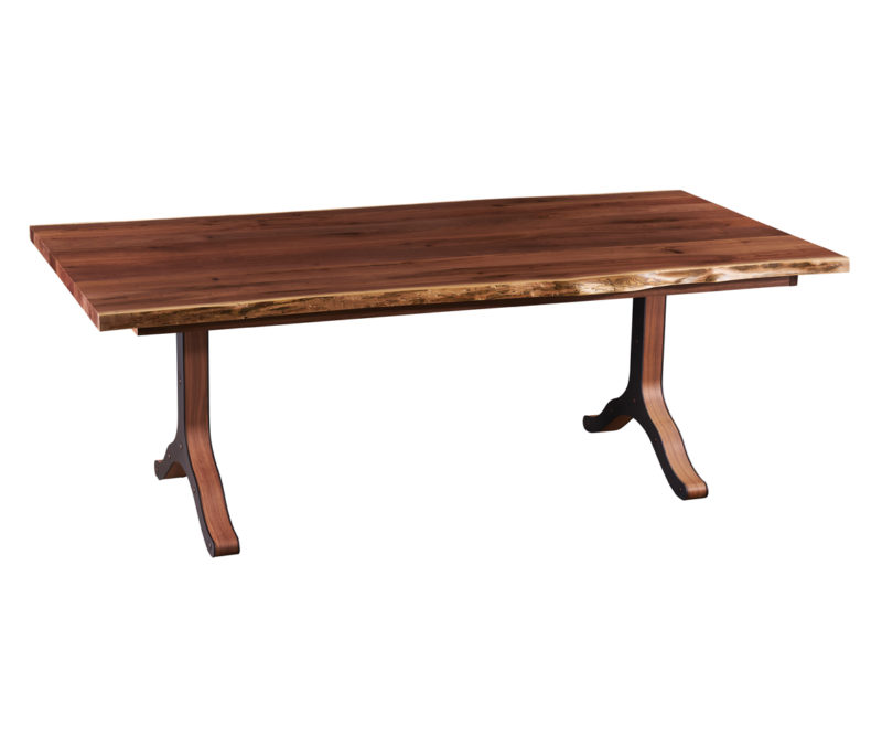 Extendable Live Edge Table