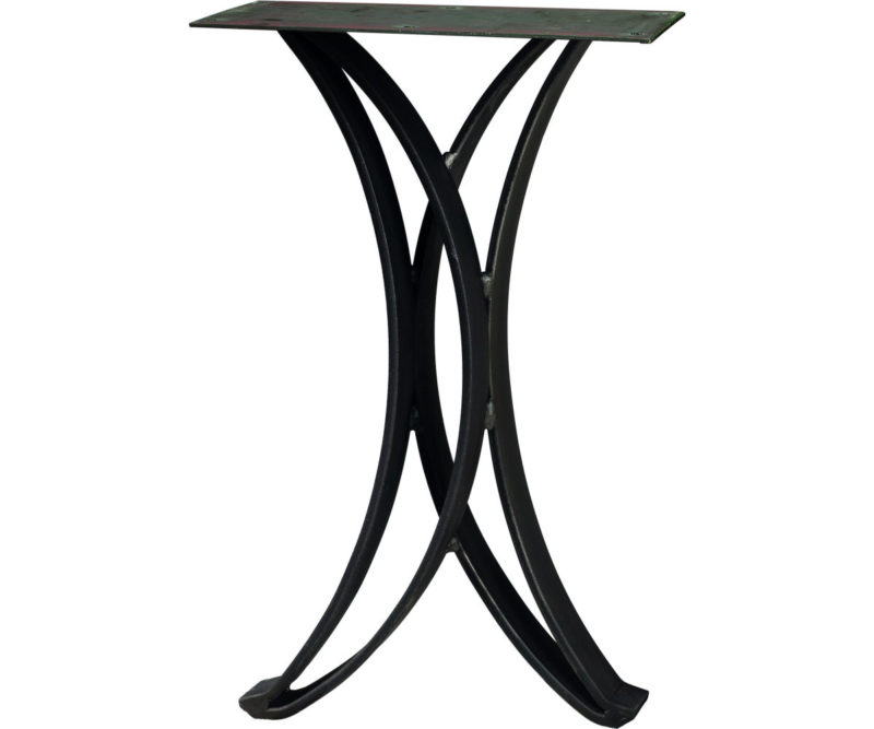 Steel Bases Double Curved Bench Base