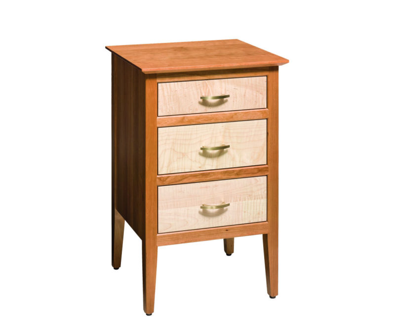 Vineyard 3-Drawer Nightstand