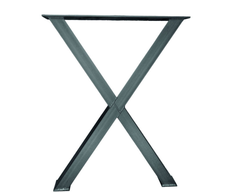 Steel Bases X Dining Base