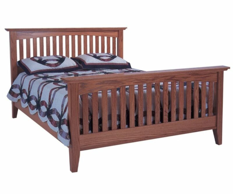 Arch Mission Slat Bed