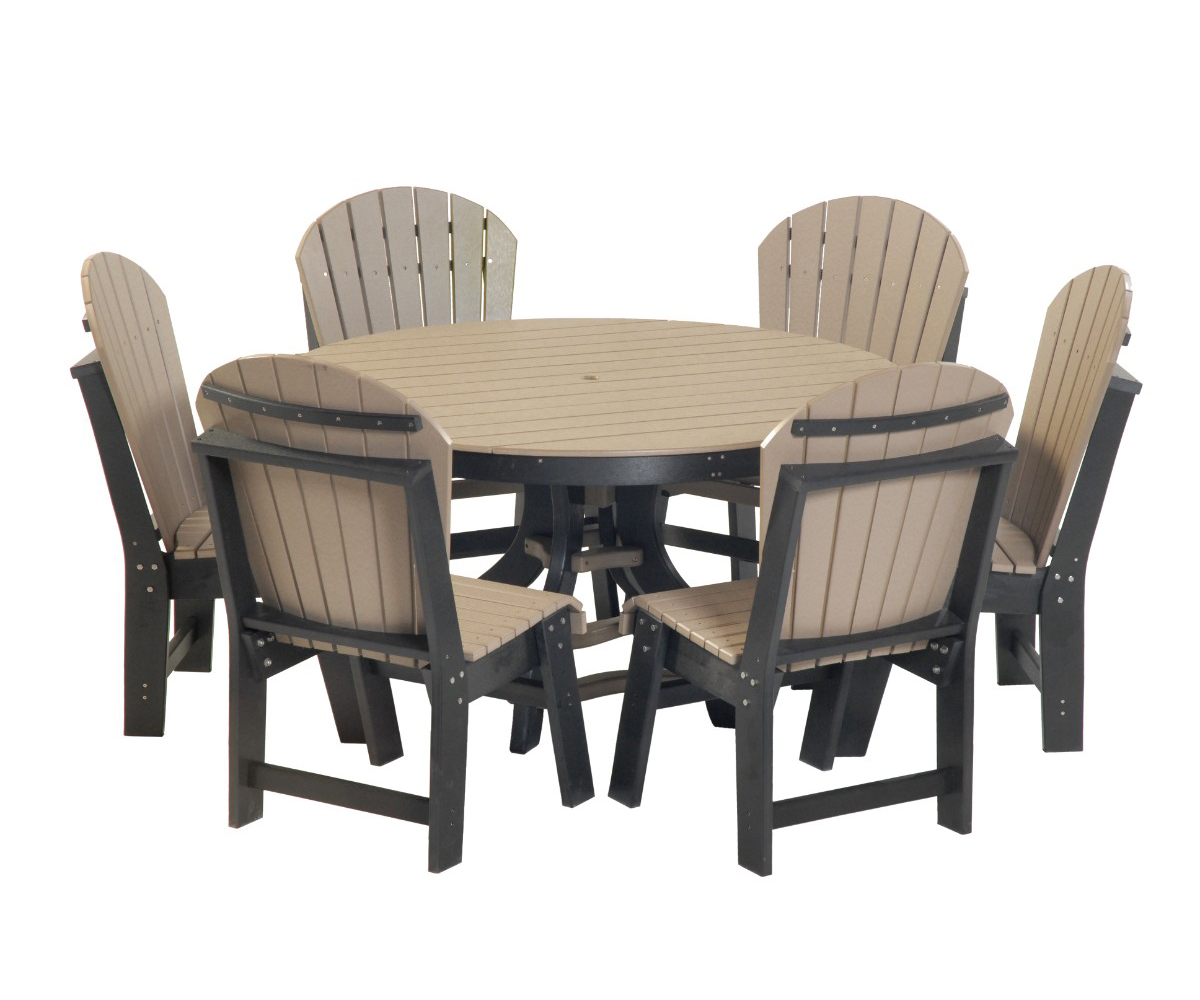 Six Chair Round Patio (Set)