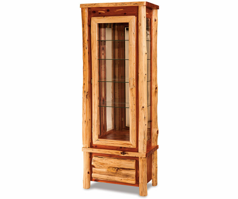 Curio Cabinet with Touch Light