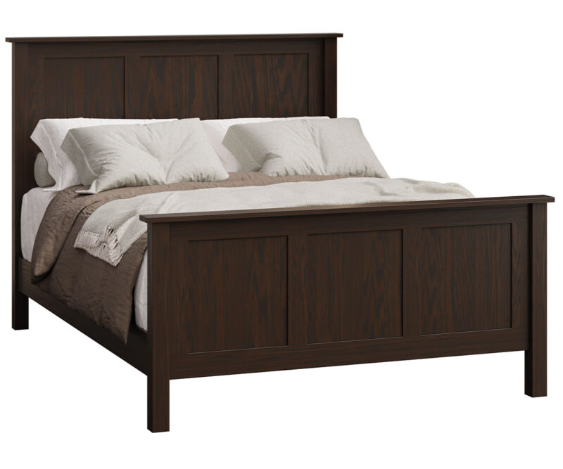 Shaker Bed with Regular Footboard
