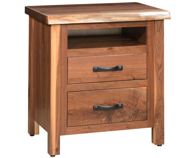 Last Frontier 2 Drawer Open Nightstand