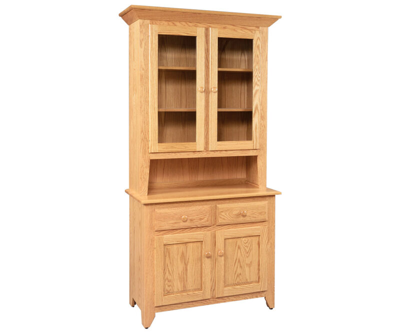 2 Door Shaker Hutch