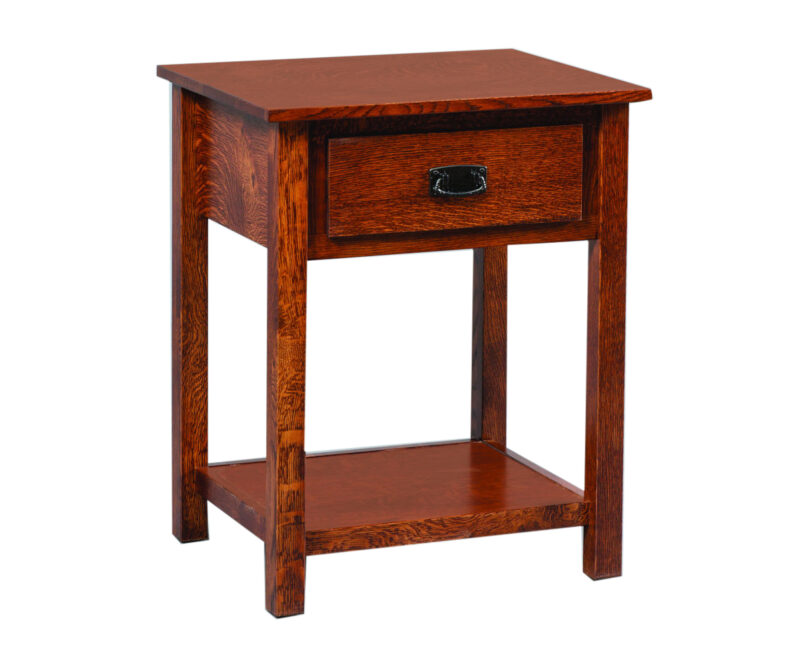 Elkins Open Nightstand with Shelf