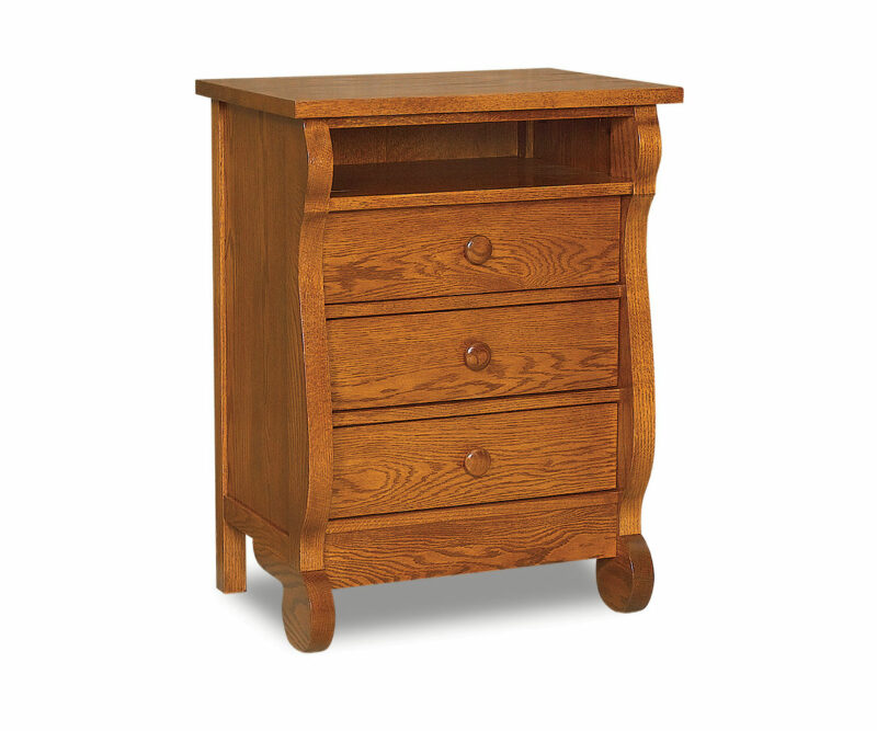 Old Classic Sleigh Nightstand