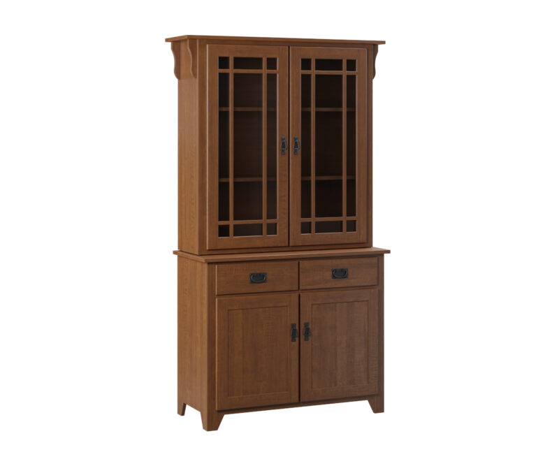 Burkholder Mission Two Door Buffet & Hutch