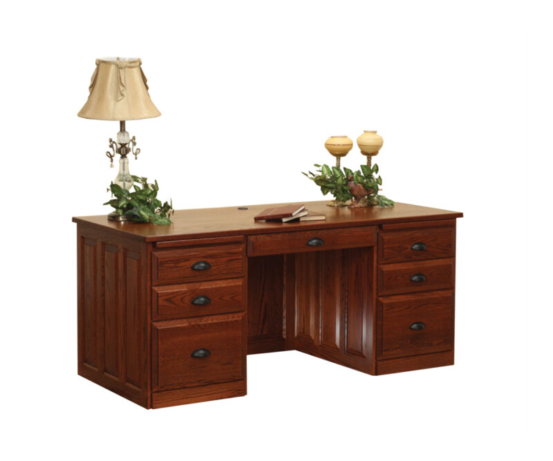 62" Traditional Desk