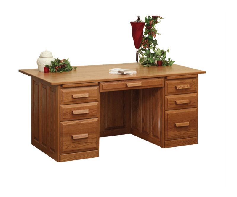 66" Traditional Executive Desk