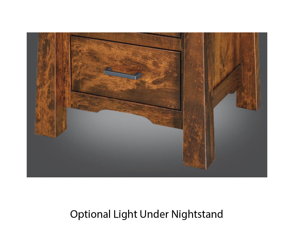 Ensenada 3 Drawer Nightstand - Image 6