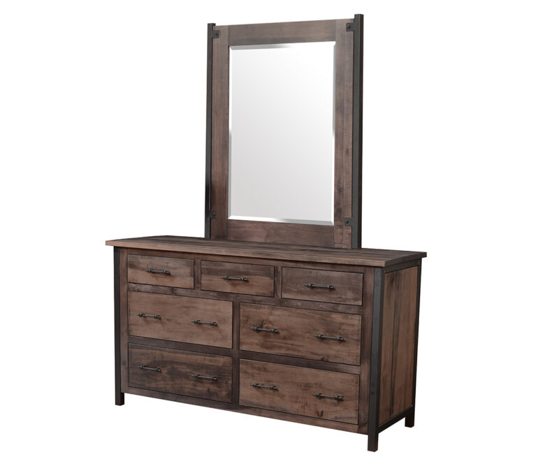 Structura Low Dresser with Mirror