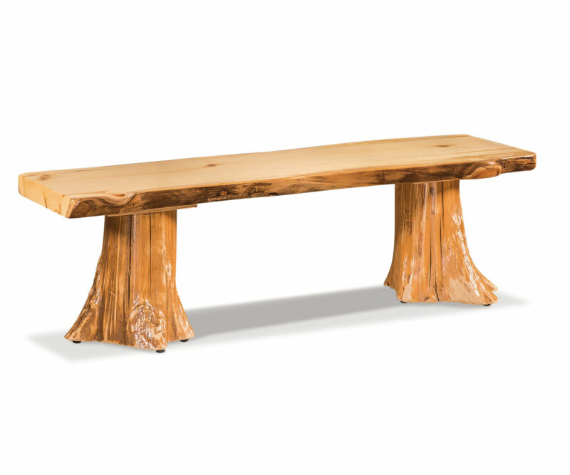 Flat Bench with Stumps