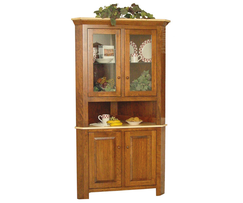 Brookline Corner Hutch