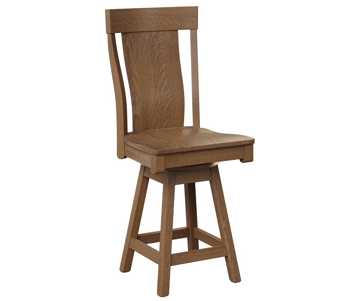 Weldon 24" Swivel Bar Stool