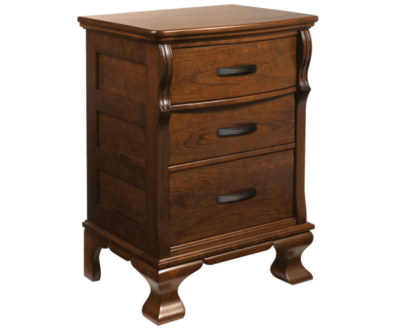 Classical 3 Drawer Nightstand